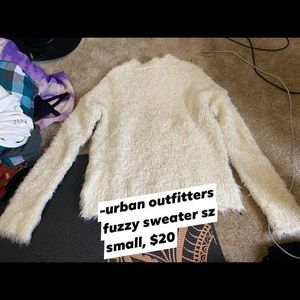 Urban outfitters fuzzy sweater